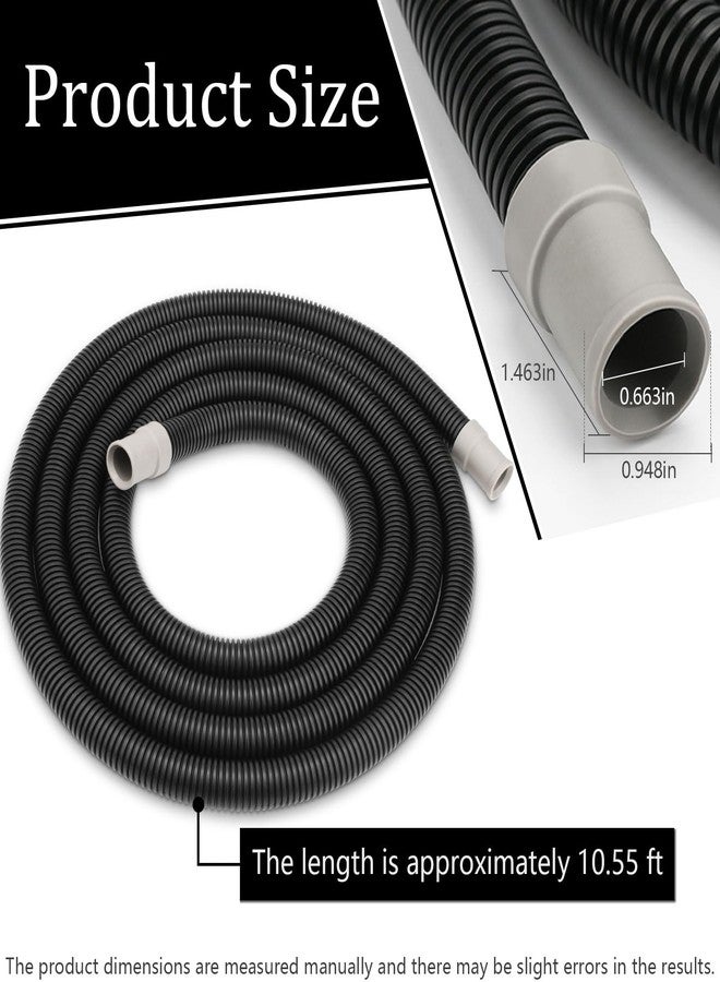 Shahn A20015 Ribbed Hosing Replacement for Fluval 306/307/406/407/305/405 Canister Filter replacement parts - Image 2